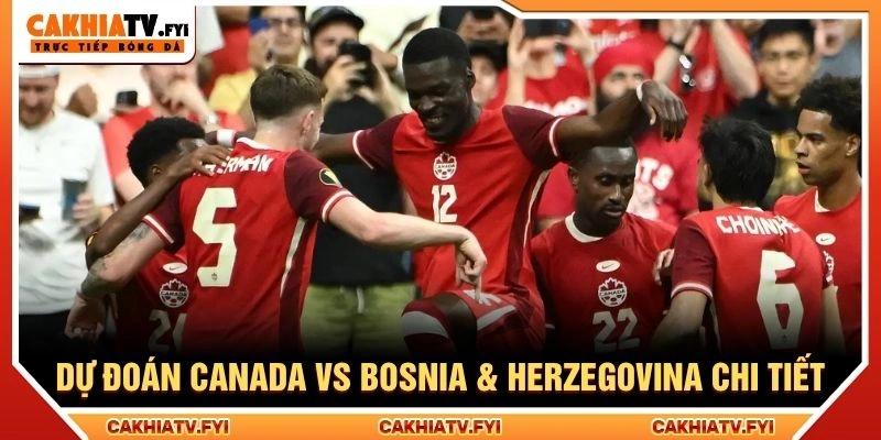 Dự đoán Canada vs Bosnia & Herzegovina chi tiết